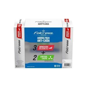 Folcrees Monoxidil‎ 5% Caida del Cabello Spray & Shampoo Anti Caspa